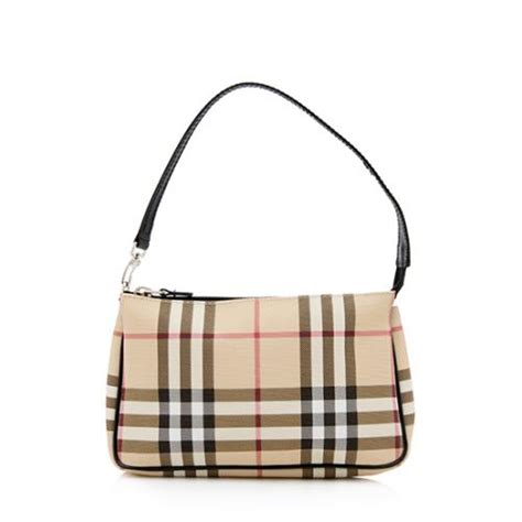 pochette burberry donna|Burberry check pouches.